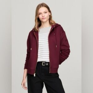 Tommy Hilfiger Relaxed Fit Plush-Lined Zip Hoodie